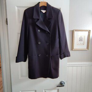 Vintage Max Studio Leonmax Double Breasted Wool Coat SZ-8
